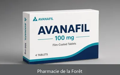 Avanafil Générique 100 mg comprimés à la Pharmacie de la Forêt Tévelave