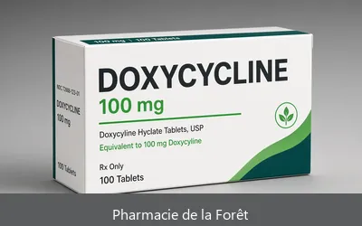 Doxycycline 100 mg comprimés à la Pharmacie de la Forêt Tévelave
