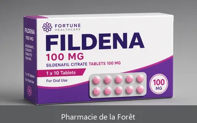 Fildena 100 mg Citrate de Sildénafil - Pharmacie de la Forêt Tévelave