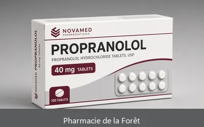 Propranolol Générique 10 mg et 40 mg à la Pharmacie de la Forêt Tévelave