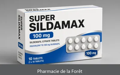 Sildamax 100 mg Citrate de Sildénafil Pharmacie de la Forêt