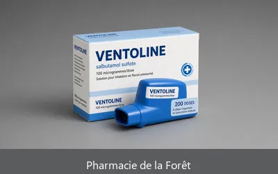 Ventoline Inhalateur Salbutamol 100 mcg à la Pharmacie de la Forêt Tévelave