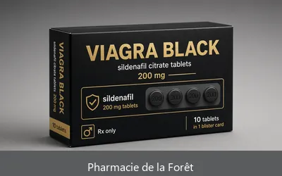 Viagra Black 80 mg Sildénafil à la Pharmacie de la Forêt Tévelave