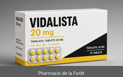 Vidalista 20 mg Tadalafil - Pharmacie de la Forêt Tévelave
